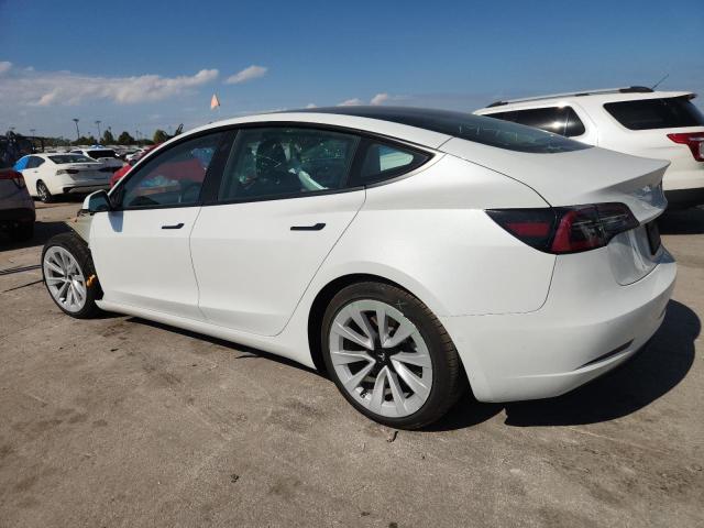 5YJ3E1EA6NF328750 - 2022 TESLA MODEL 3 Սպիտակ լուսանկար 2