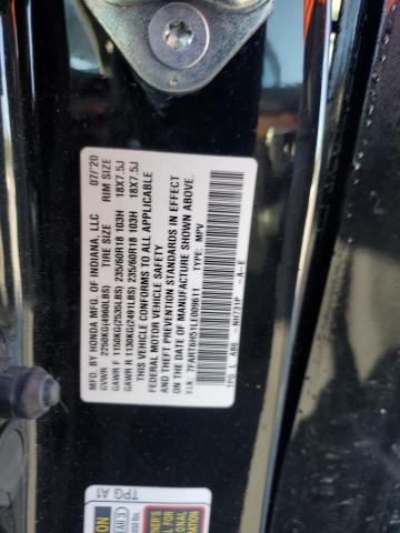7FART6H51LE009611 - 2020 HONDA CR-V EX BLACK photo 13