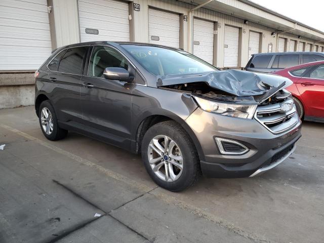 2FMPK4J88HBB78653 - 2017 FORD EDGE SEL GRAY photo 4