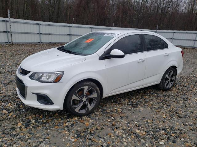 1G1JF5SB4H4107404 - 2017 CHEVROLET SONIC PREMIER WHITE photo 1