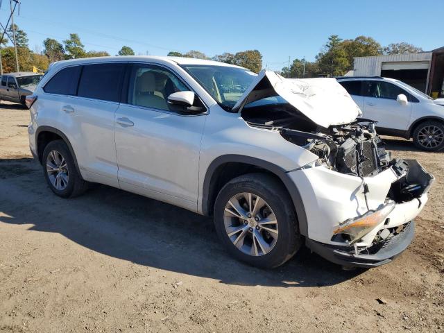 5TDZKRFH3FS038797 - 2015 TOYOTA HIGHLANDER LE WHITE photo 4