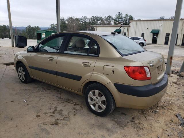 KNADE223896508830 - 2009 KIA RIO BASE TAN photo 2