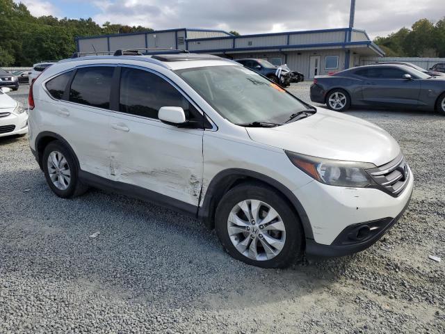 5J6RM4H7XCL053371 - 2012 HONDA CR-V EXL თეთრი ფოტო 4