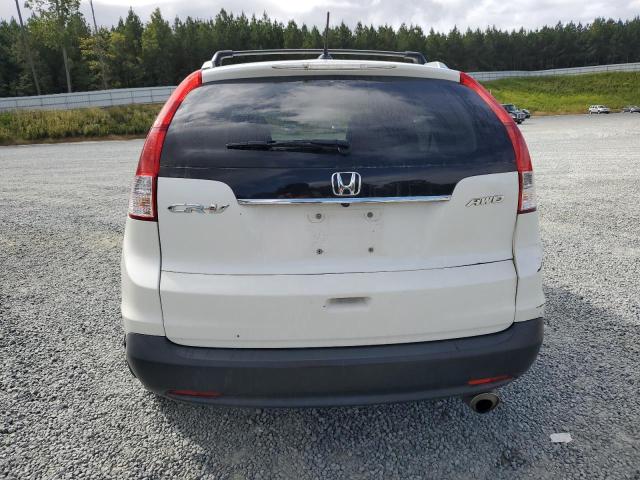 5J6RM4H7XCL053371 - 2012 HONDA CR-V EXL თეთრი ფოტო 6