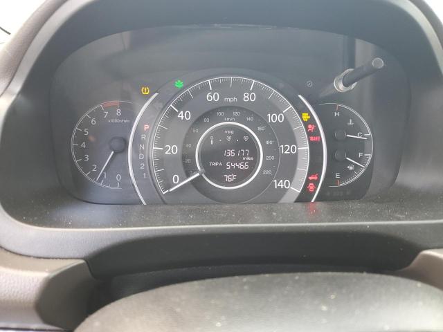 5J6RM4H7XCL053371 - 2012 HONDA CR-V EXL თეთრი ფოტო 9