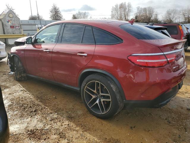 4JGED6EB8KA154102 - 2019 MERCEDES-BENZ GLE COUPE 43 AMG RED photo 2