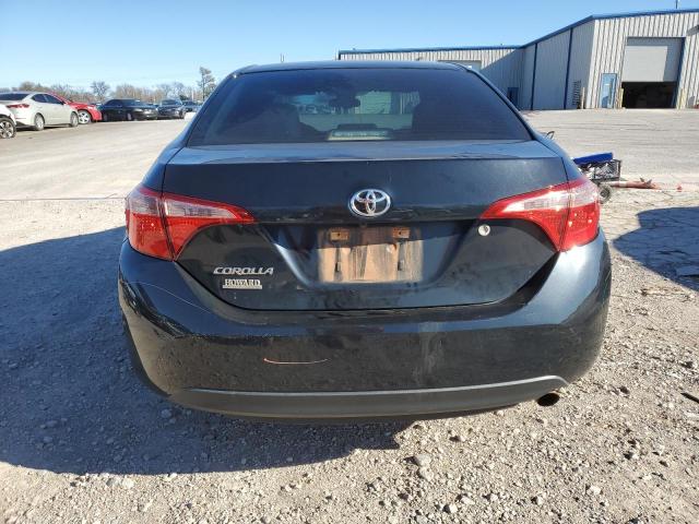 5YFBURHE0HP599128 - 2017 TOYOTA COROLLA L BLACK photo 6