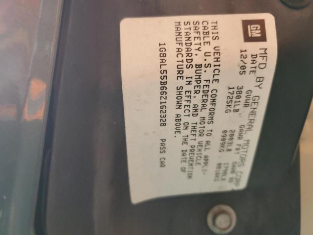 1G8AL55B66Z162328 - 2006 SATURN ION LEVEL 3 GREEN photo 12