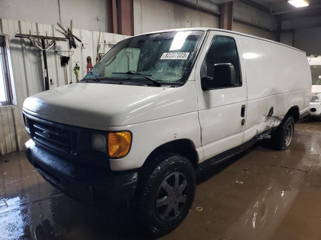 1FTSS34L35HB34695 - 2005 FORD ECONOLINE E350 SUPER DUTY VAN WHITE photo 1