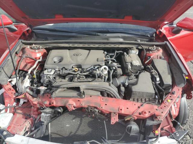 4T1C11AK7PU091377 - 2023 TOYOTA CAMRY LE RED photo 11