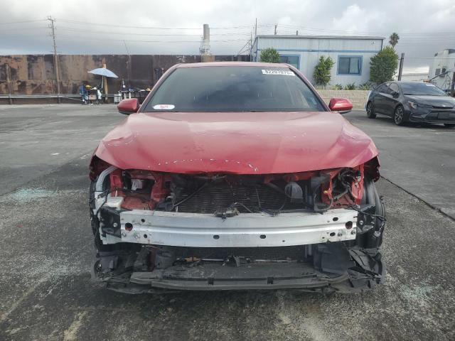4T1C11AK7PU091377 - 2023 TOYOTA CAMRY LE RED photo 5