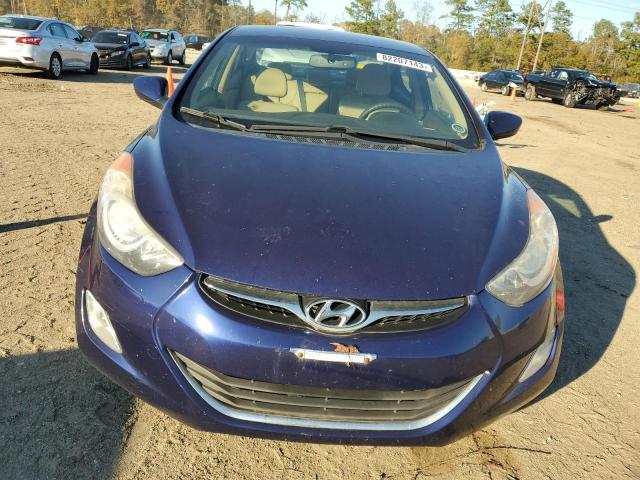 5NPDH4AE9DH166926 - 2013 HYUNDAI ELANTRA GLS BLUE photo 5