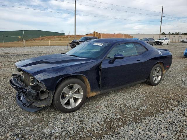 2C3CDZAGXFH911124 - 2015 DODGE CHALLENGER SXT BLUE photo 1