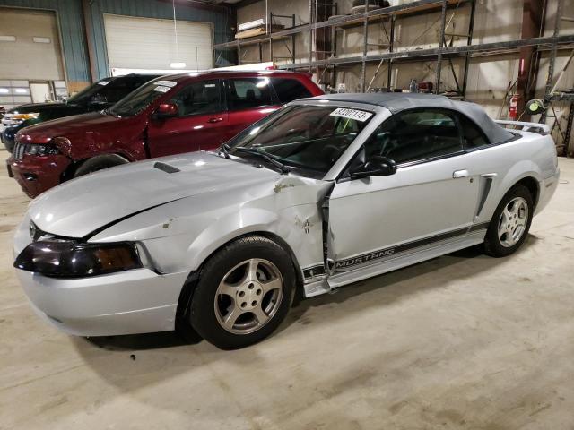 1FAFP44492F226148 - 2002 FORD MUSTANG SILVER photo 1