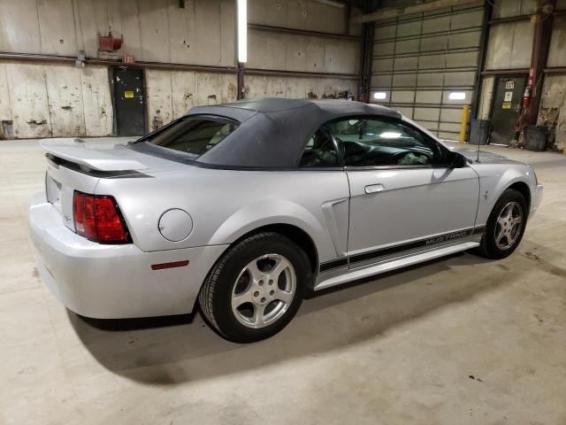 1FAFP44492F226148 - 2002 FORD MUSTANG SILVER photo 3