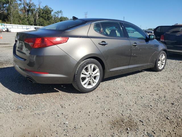 KNAGN4A65B5063625 - 2011 KIA OPTIMA EX GRAY photo 3