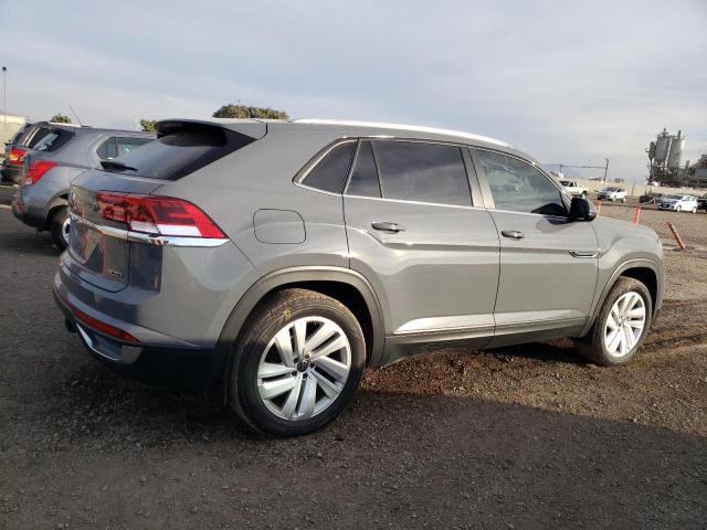 1V2KE2CA1NC209164 - 2022 VOLKSWAGEN ATLAS CROS SE ნაცრისფერი ფოტო 3