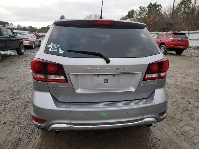 3C4PDCGG9JT275622 - 2018 DODGE JOURNEY CROSSROAD SILVER photo 6