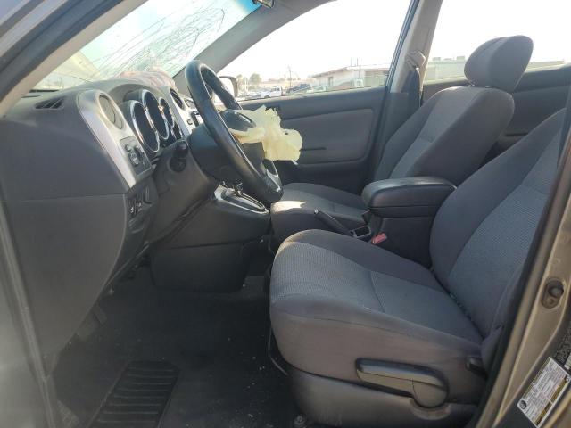 2T1KR32E05C552622 - 2005 TOYOTA COROLLA MA XR GRAY photo 7