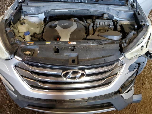 5XYZU3LA7DG014883 - 2013 HYUNDAI SANTA FE S SILVER photo 12