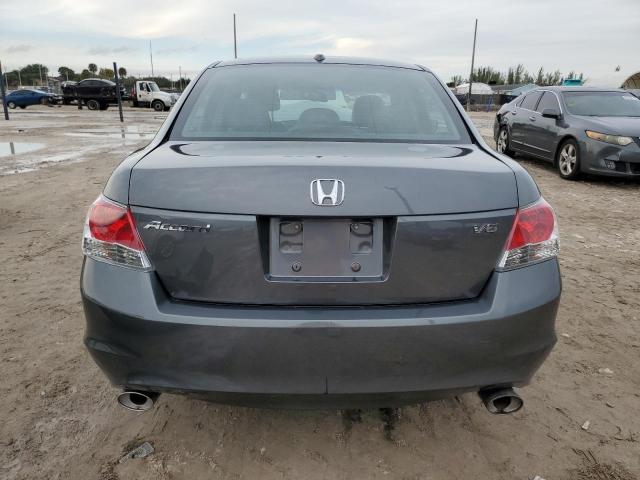 1HGCP36878A052403 - 2008 HONDA ACCORD EXL GRAY photo 6