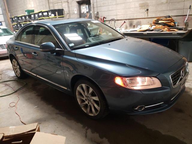 YV1902AH9C1152648 - 2012 VOLVO S80 T6 BLUE photo 4