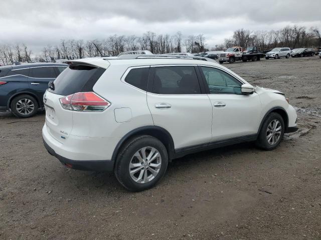 5N1AT2MV3EC765072 - 2014 NISSAN ROGUE S WHITE photo 3