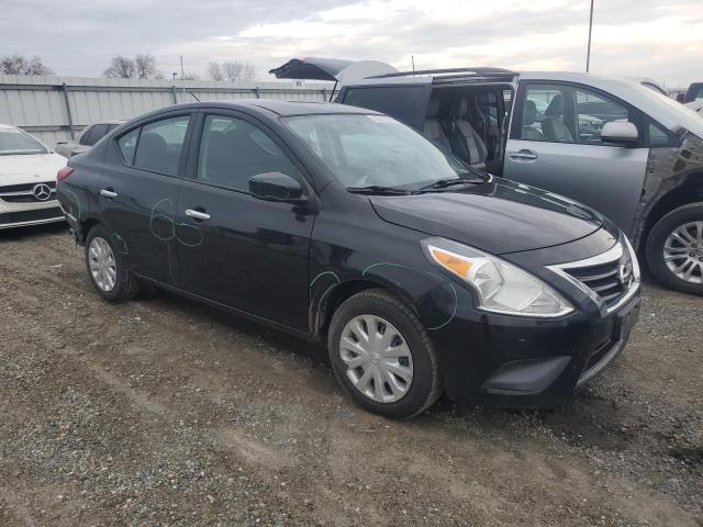 3N1CN7AP1KL842535 - 2019 NISSAN VERSA S BLACK photo 4