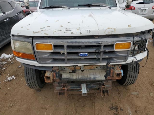 2FDKF38G5PCB11457 - 1993 FORD F350 WHITE photo 11