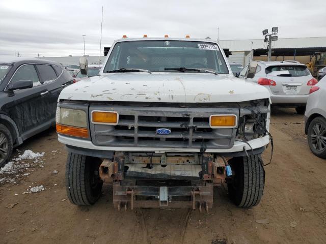 2FDKF38G5PCB11457 - 1993 FORD F350 WHITE photo 5