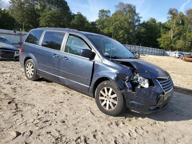 2A8HR54P58R124837 - 2008 CHRYSLER TOWN & COUNTRY TOURING Blau Foto 4