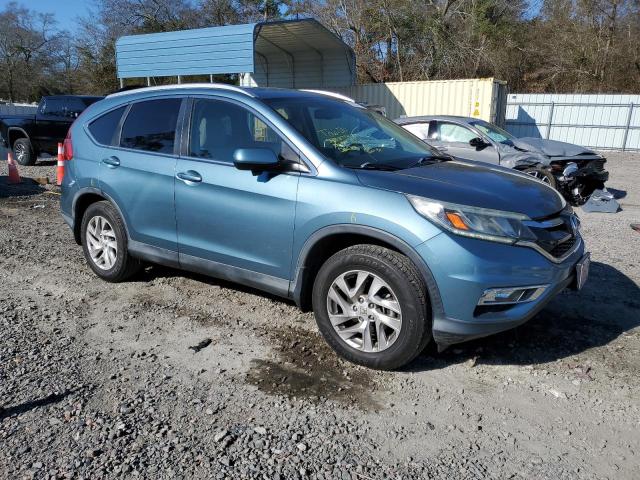 2HKRM3H78FH541680 - 2015 HONDA CR-V EXL BLUE photo 4