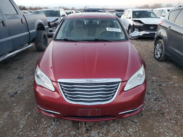 1C3BC2FG9BN570153 - 2011 CHRYSLER 200 LIMITED BURGUNDY photo 5