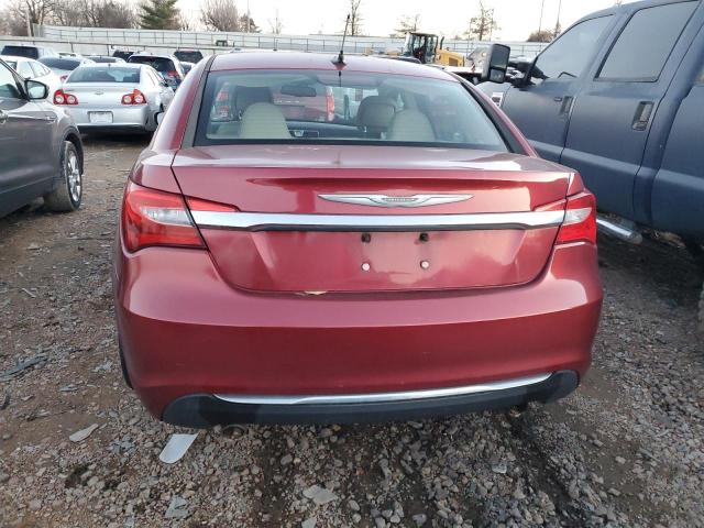 1C3BC2FG9BN570153 - 2011 CHRYSLER 200 LIMITED BURGUNDY photo 6