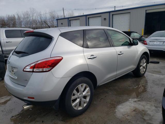 JN8AZ1MW8DW316199 - 2013 NISSAN MURANO S SILVER photo 3