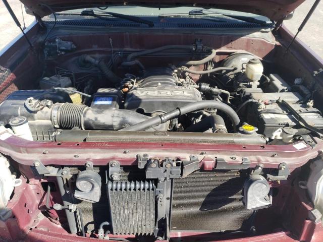 5TBET34126S525187 - 2006 TOYOTA TUNDRA DOUBLE CAB SR5 RED photo 11