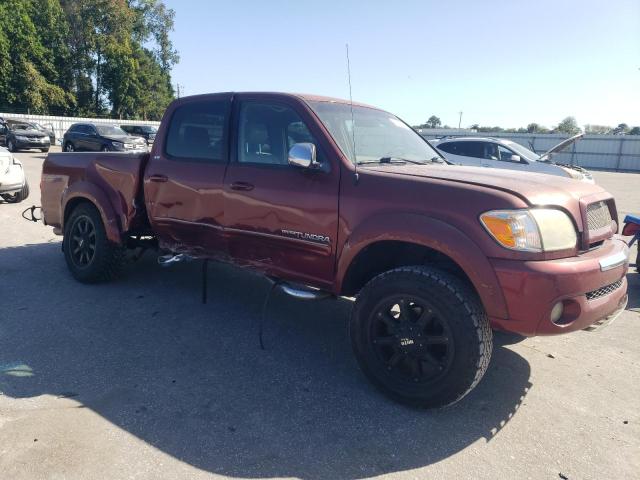 5TBET34126S525187 - 2006 TOYOTA TUNDRA DOUBLE CAB SR5 RED photo 4