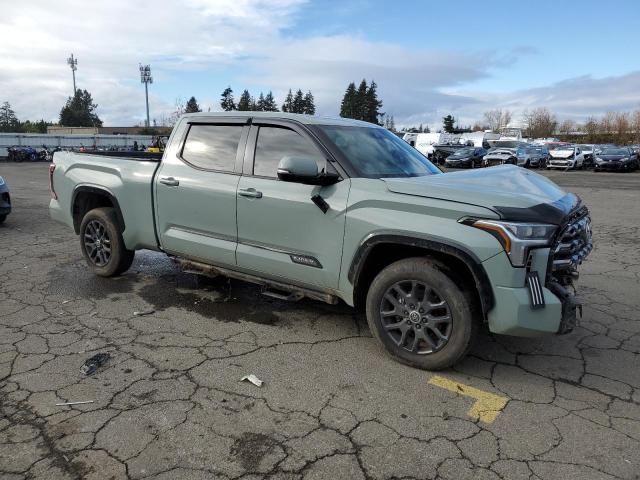 5TFNA5EC9RX024966 - 2024 TOYOTA TUNDRA CREWMAX PLATINUM მწვანე ფოტო 4