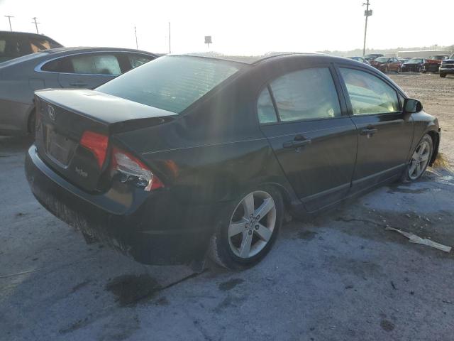 2HGFA16816H520532 - 2006 HONDA CIVIC EX BLACK photo 3