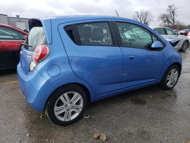 KL8CD6S94EC544662 - 2014 CHEVROLET SPARK 1LT BLUE photo 3