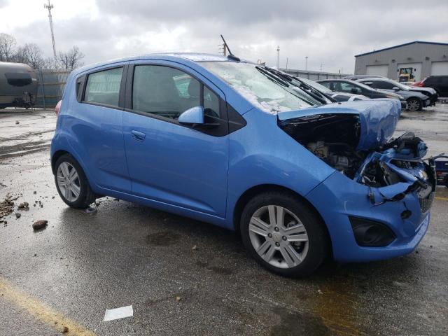 KL8CD6S94EC544662 - 2014 CHEVROLET SPARK 1LT BLUE photo 4