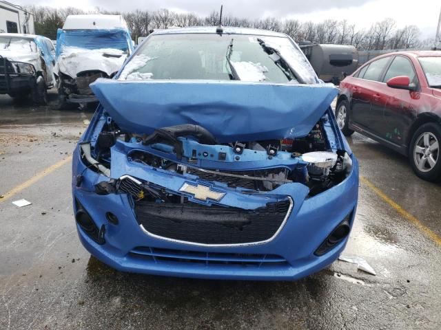 KL8CD6S94EC544662 - 2014 CHEVROLET SPARK 1LT BLUE photo 5