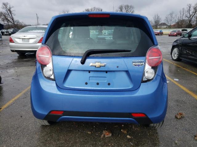 KL8CD6S94EC544662 - 2014 CHEVROLET SPARK 1LT BLUE photo 6