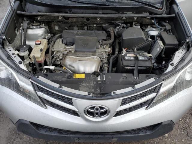 JTMBFREV9FJ020671 - 2015 TOYOTA RAV4 LE SILVER photo 12