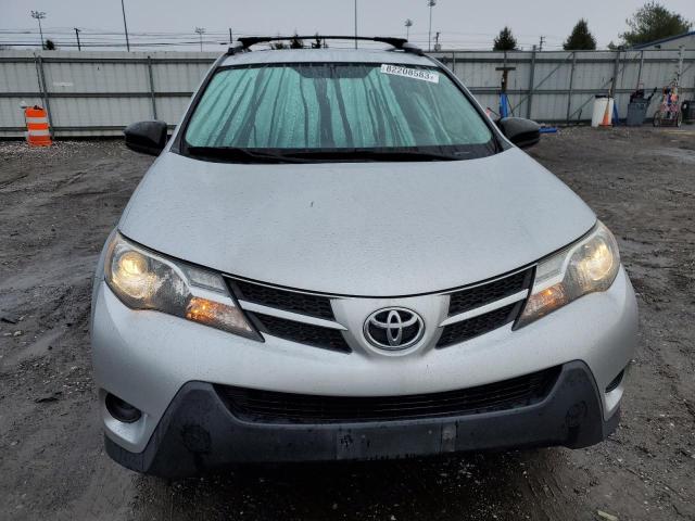 JTMBFREV9FJ020671 - 2015 TOYOTA RAV4 LE SILVER photo 5