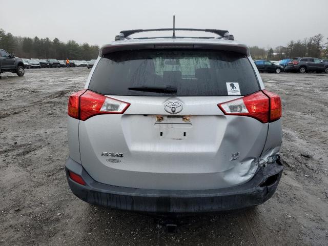 JTMBFREV9FJ020671 - 2015 TOYOTA RAV4 LE SILVER photo 6