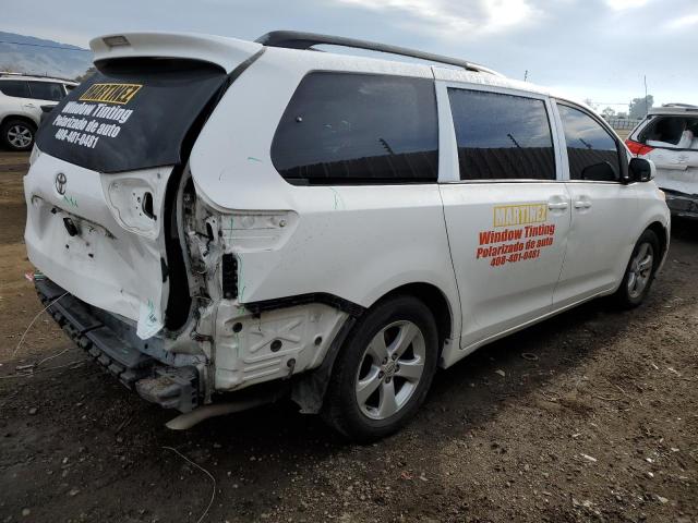 5TDKK3DC1BS099159 - 2011 TOYOTA SIENNA LE WHITE photo 3