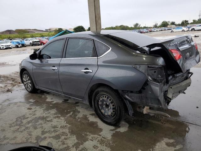 3N1AB7AP1JY299222 - 2018 NISSAN SENTRA S GRAY photo 2