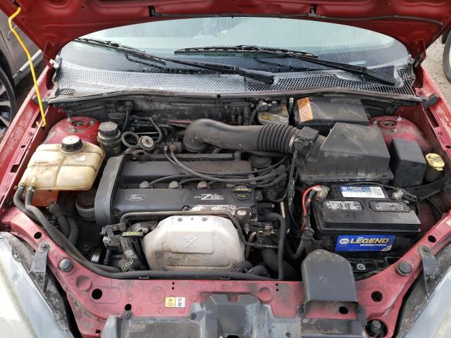 1FAFP34364W204113 - 2004 FORD FOCUS SE COMFORT BURGUNDY photo 11