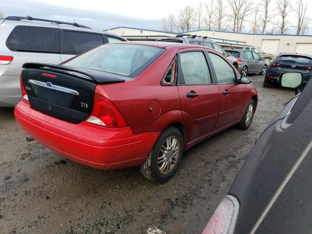 1FAFP34364W204113 - 2004 FORD FOCUS SE COMFORT BURGUNDY photo 3